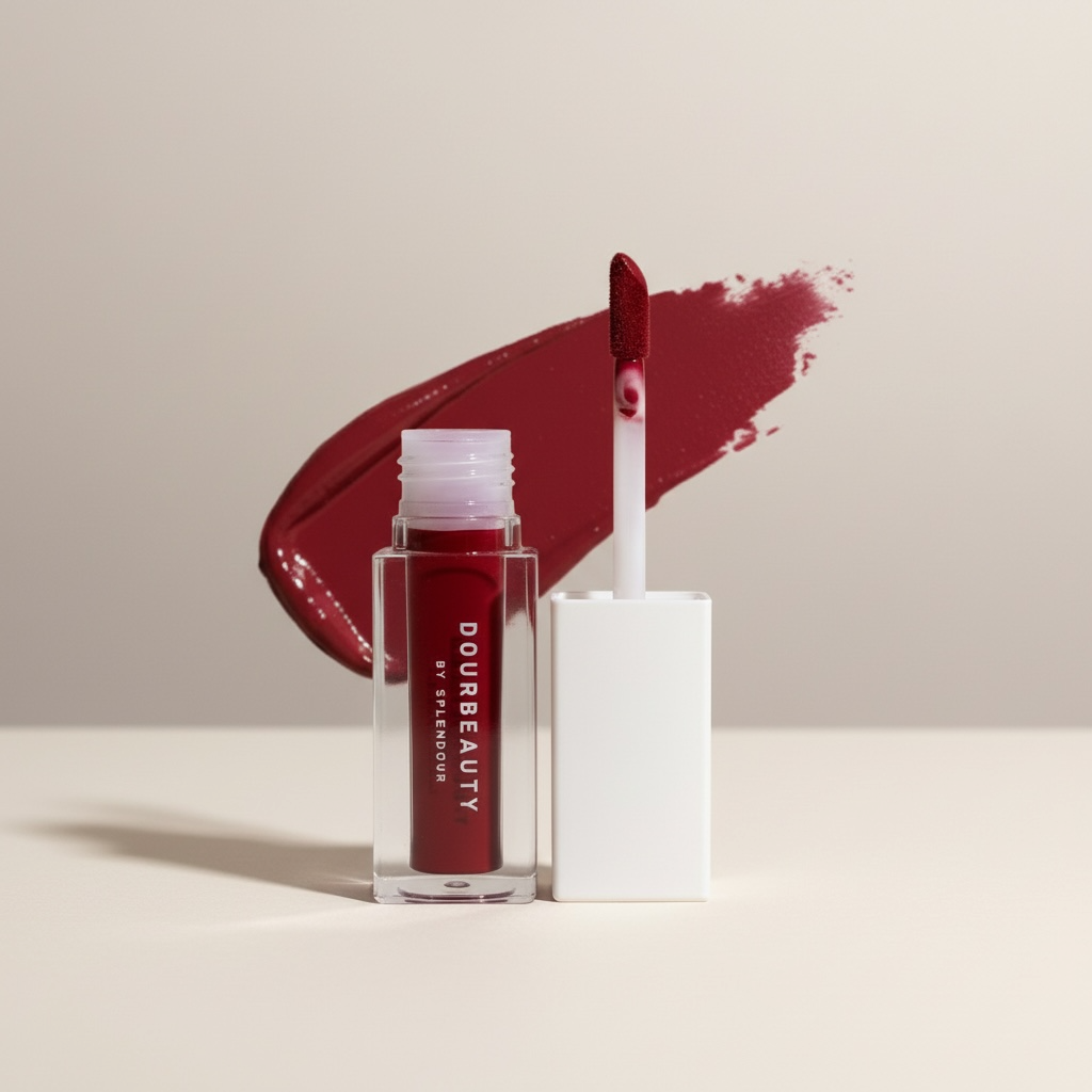 Dark Red Liquid Matte Lipstick