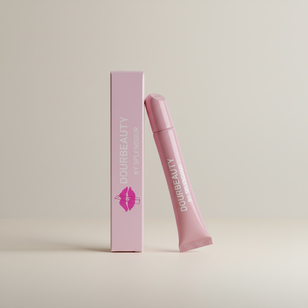 Erdbeer-Peptid-Lipgloss